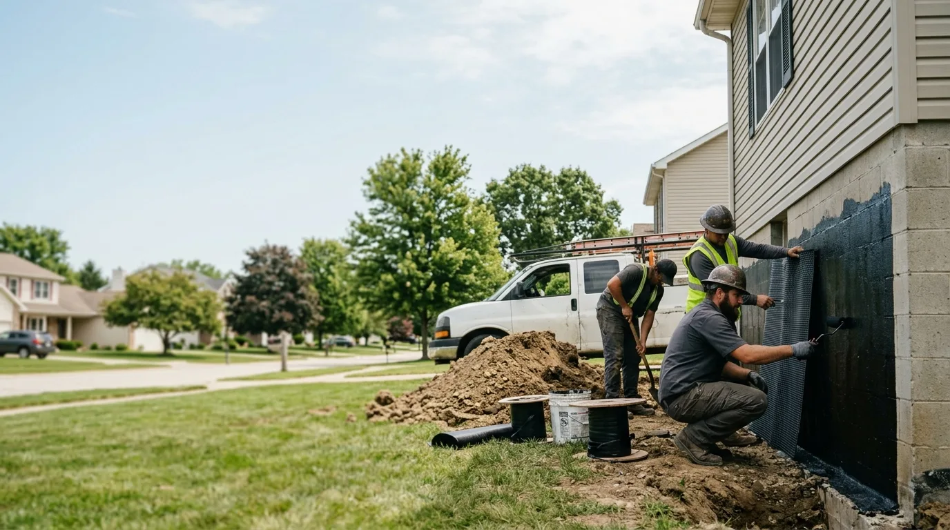 Basement Waterproofing in Montrose, IL near me
